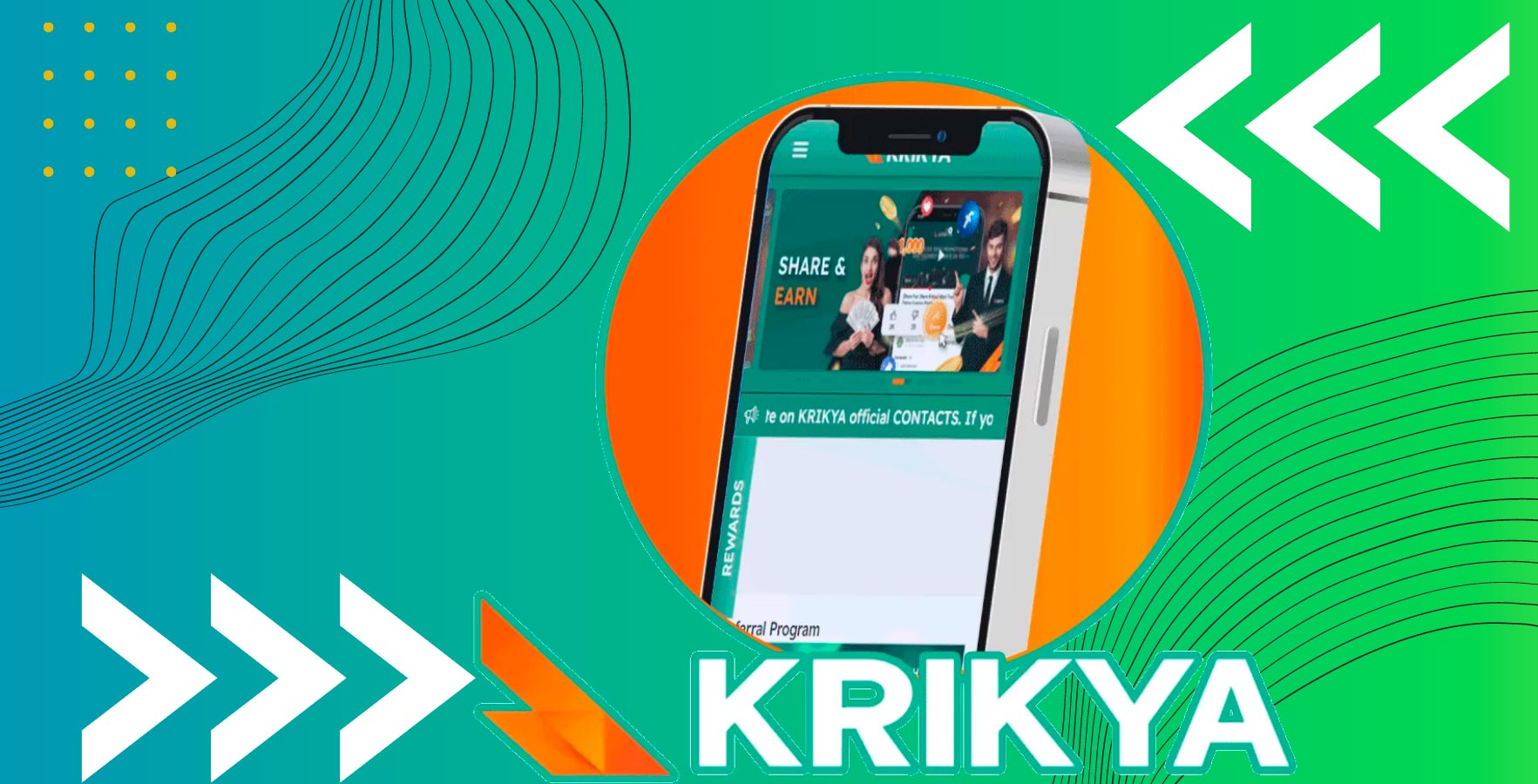 KRIKYA is one of the most popular gambling applications