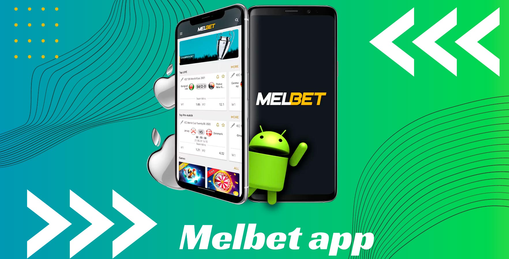 Melbet betting app is one of the most famous betting apps